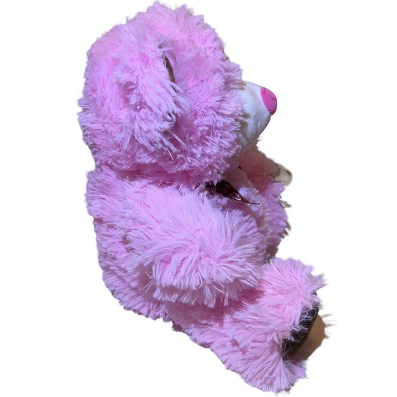 Homerbest Plush 12” Bear‎ Chocolate Scented Pink  Valentines Stuffed Animal Toy - Picture 6 of 9